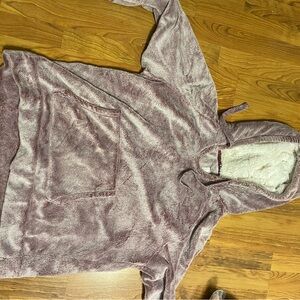 Cozy Purple Hooded Sweatshirt